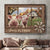 Happy pig, Old windmill, Autumn forest, Vintage house, Simply blessed - Jesus Landscape Canvas Prints, Christian Wall Art