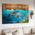 Turtle couple, Sea turtle, Under the sea, Ocean painting, God gave me you - Jesus Landscape Canvas Prints, Christian Wall Art
