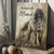 Running horse, Jesus painting, Gray background, Simply blessed - Jesus Portrait Canvas Prints, Christian Wall Art