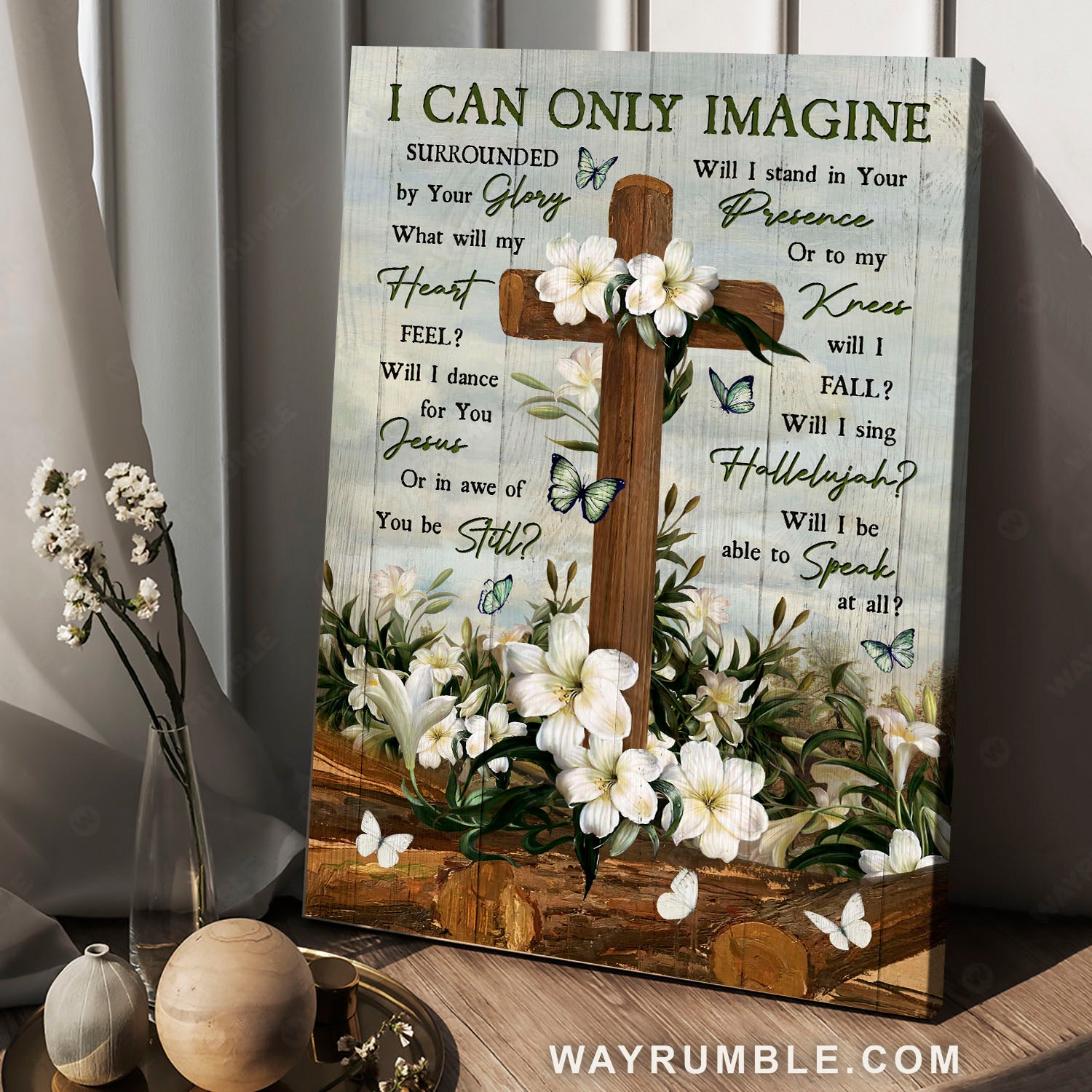 Plumeria painting, Jesus cross, White butterfly, I can only imagine- Jesus Portrait Canvas Prints, Christian Wall Art