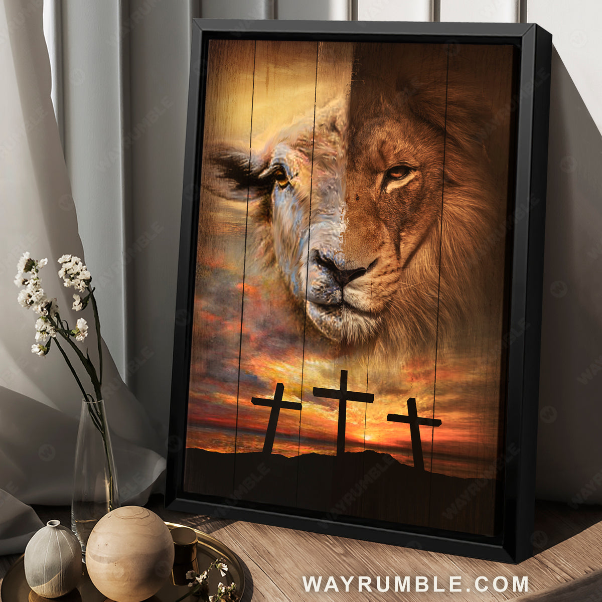 Jesus painting, The lion of Judah, Jesus with sheep, The cross, Sunrise drawing - Jesus Portrait Canvas Prints, Christian Wall Art