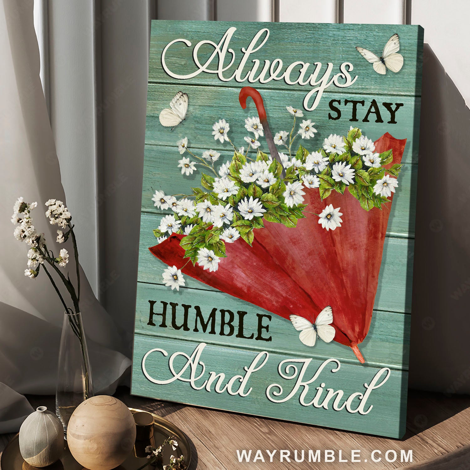 Red umbrella, Daisy flower, White butterfly, Stay humble and kind - Jesus Portrait Canvas Prints, Christian Wall ArtRed umbrella, Daisy flower, White butterfly, Stay humble and kind - Jesus Portrait Canvas Prints, Christian Wall ArtRed umbrella, Daisy flower, White butterfly, Stay humble and kind - Jesus Portrait Canvas Prints, Christian Wall Art