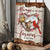 Cardinal painting, Winter garden, Heart shape cranberry, Forever in my heart - Heaven Portrait Canvas Prints, Wall Art