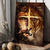 Lion of Judah, Jesus painting, The holy cross light - Jesus Portrait Canvas Prints, Christian Wall Art