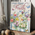 Pretty flower, Spring garden, Colorful butterfly, Just have faith - Jesus Portrait Canvas Prints, Home Decor Wall Art