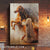 God touch, Jesus painting, Dream horse, Rearing horse - Jesus Portrait Canvas Prints, Christian Wall Art