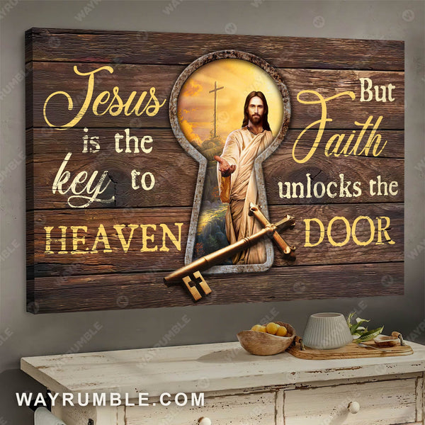 Key drawing, Jesus painting, Jesus is the key to heaven - Jesus Landsc ...