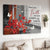 Poppy painting, White butterfly, Still life drawing, Feed your faith and your doubts will starve - Jesus Landscape Canvas Prints, Christian Wall Art