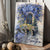 Blue flowers, Cosmos flower, Arch door, Flower balcony, Just breathe - Jesus Portrait Canvas Prints, Christian Wall Art