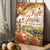 Pumpkin farm, Autumn forest, Cross symbol, Fall for Jesus - Jesus Portrait Canvas Prints, Home Decor Wall Art