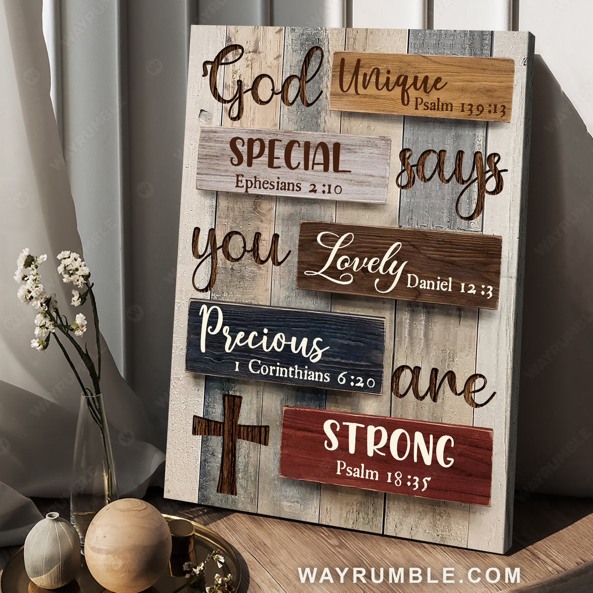 Jesus artwork, Jesus is King, Beautiful cross, God says you are unique - Jesus Portrait Canvas Prints, Home Decor Wall Art