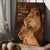 Stunning lion painting, Lion of Judah, Gift for lion lover, God gave me you - Jesus Portrait Canvas Prints, Home Decor Wall Art
