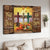Halloween vibe, Colorful pumpkin, Cross symbol, Fall for Jesus - Jesus Landscape Canvas Prints, Home Decor Wall Art