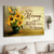 Sunflower drawing, Happy sunlight, Butterfly, In the morning when I rise give me Jesus - Jesus Landscape Canvas Prints, Christian Wall Art