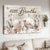 White horses, Red daisy painting, Light pink butterfly, Just breathe - Jesus Landscape Canvas Prints, Christian Wall Art