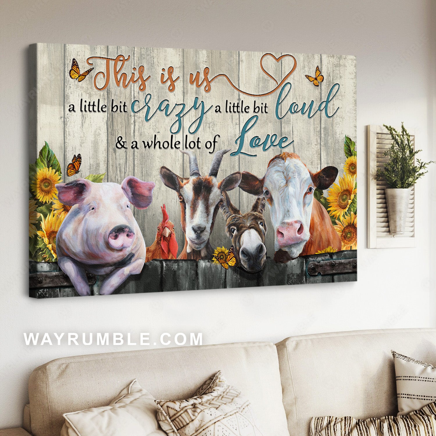 Animal artwork, Lovely painting, Sunflower garden, Monarch butterfly, This is us - Jesus Landscape Canvas Prints, Home Decor Wall Art