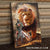 Lion of Judah, Knight of God, The amazing duo - Jesus Portrait Canvas Prints, Christian Wall Art
