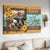 Cow painting, Sunflower frame, Old barn, Today I choose joy - Jesus Landscape Canvas Prints, Christian Wall Art