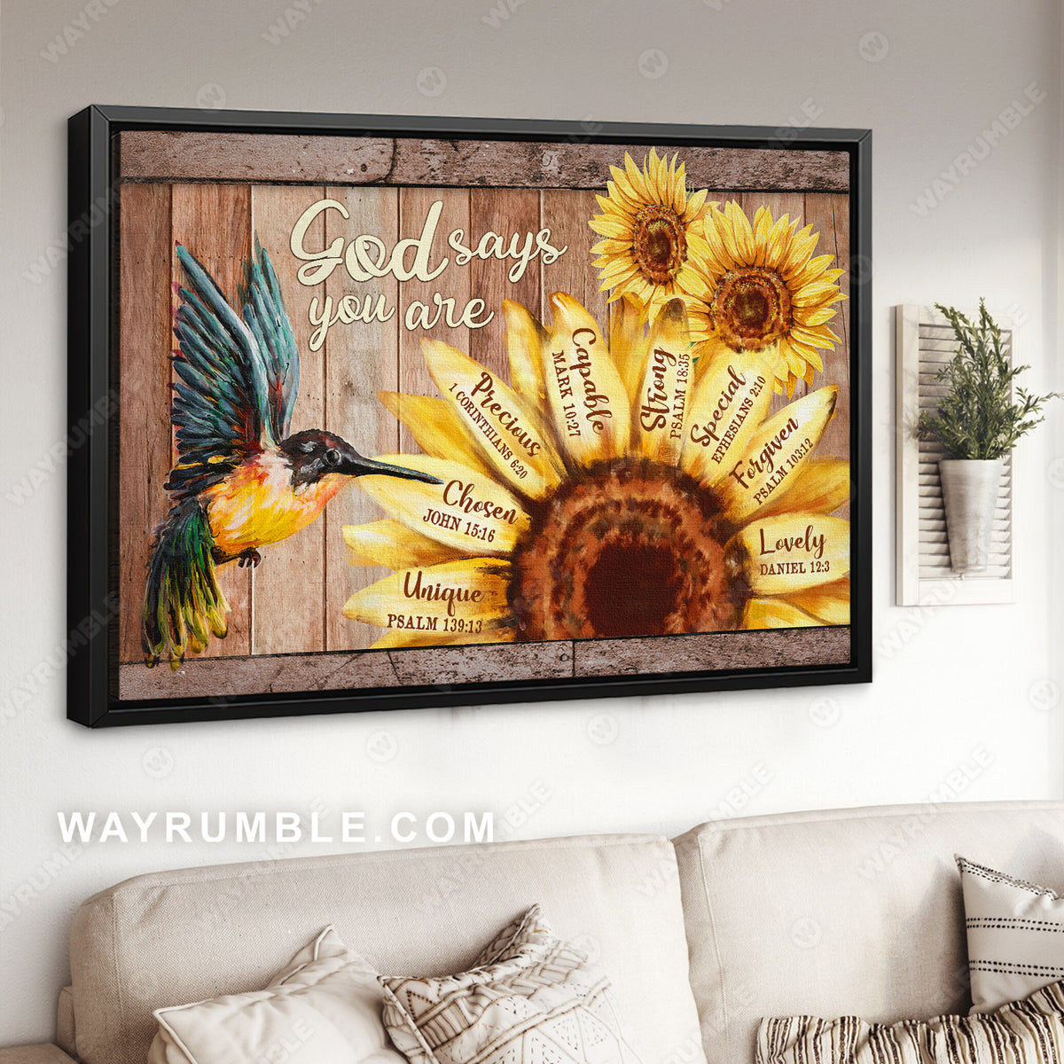 Everyday Is A New Beginning - Beautiful Personalized Sunflower And