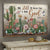 Cactus, Hummingbird, Be still & know that I am God - Jesus Landscape Canvas Prints, Wall Art