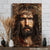 Jesus drawing, Jesus Christ portrait, Crown of thorn, Color painting - Jesus Portrait Canvas Prints, Christian Wall Art