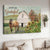 Quarter horse, Countryside painting, Green meadow, Just be grateful - Jesus Landscape Canvas Prints, Christian Wall Art
