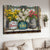 Jasmine vase, Colorful flower, Lovely hummingbird, Be brave - Jesus Landscape Canvas Prints, Home Decor Wall Art