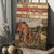 Dream horses, Little village, Blue sky, God is good all the time - Jesus Portrait Canvas Prints, Christian Wall Art