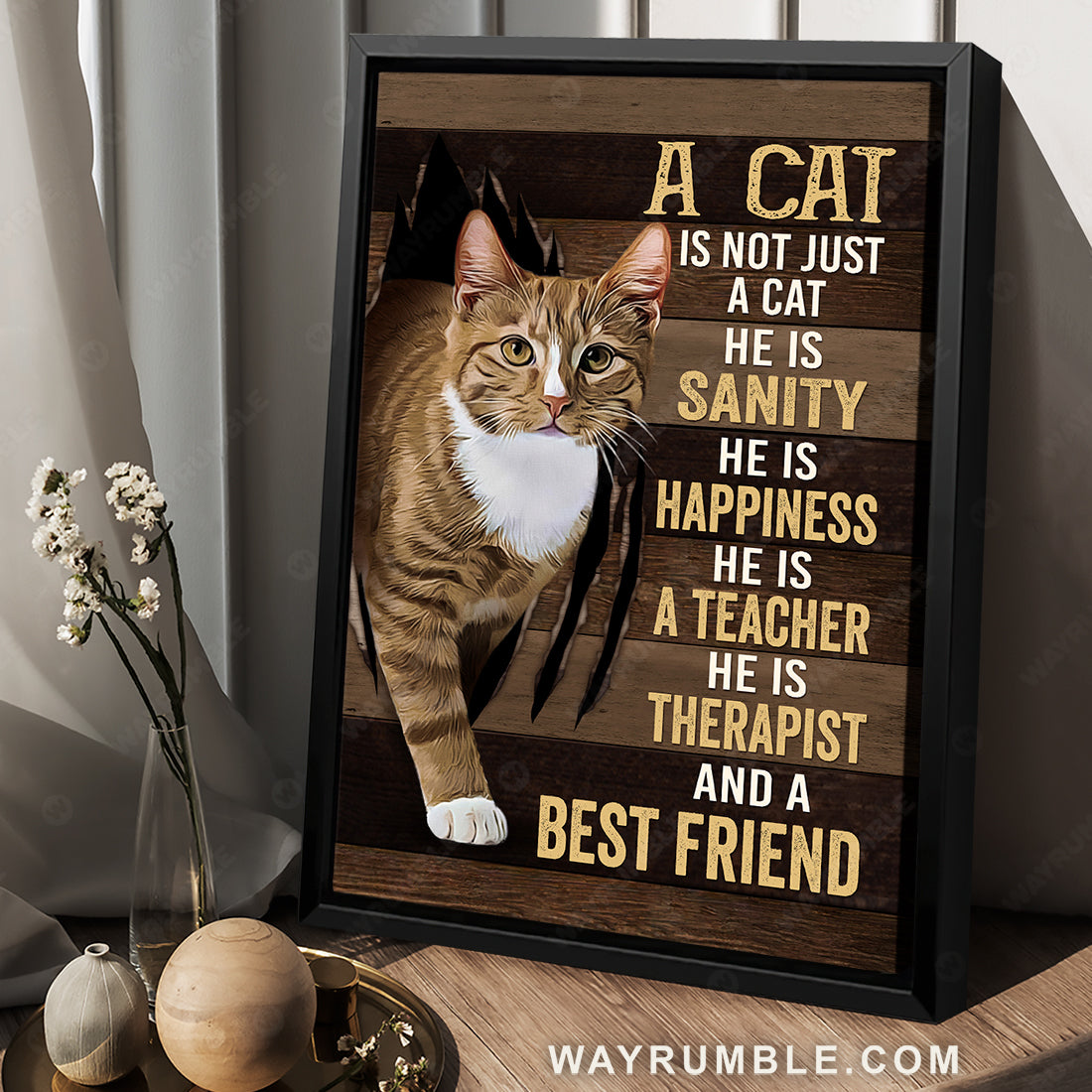 Watercolor cat, Cat drawing, A cat is not just a cat - Jesus Portrait Canvas Prints, Christian Wall Art