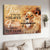 Golden key, Beautiful lion, Jesus is the key to heaven - Jesus Landscape Canvas Prints, Christian Wall Art