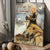 Woman warrior, Lion of Judah, Beautiful sword, Become what we want to be - Jesus Portrait Canvas Prints, Christian Wall Art