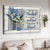 Unique blue flower, Daisy painting, Colorful hummingbird, So very thankful - Jesus Landscape Canvas Prints, Home Decor Wall Art