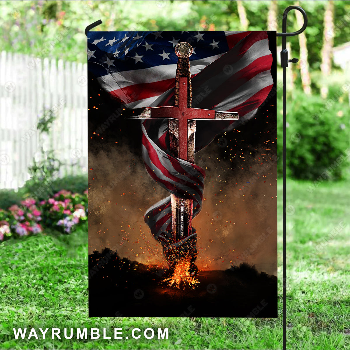 Knight drawing, US flag, Amazing night, Jesus painting - Jesus Flag