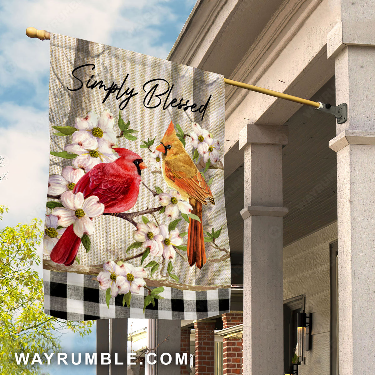 Cardinal birds, Cardinals drawing, Cornus Florida, Simply blessed  - Jesus Flag