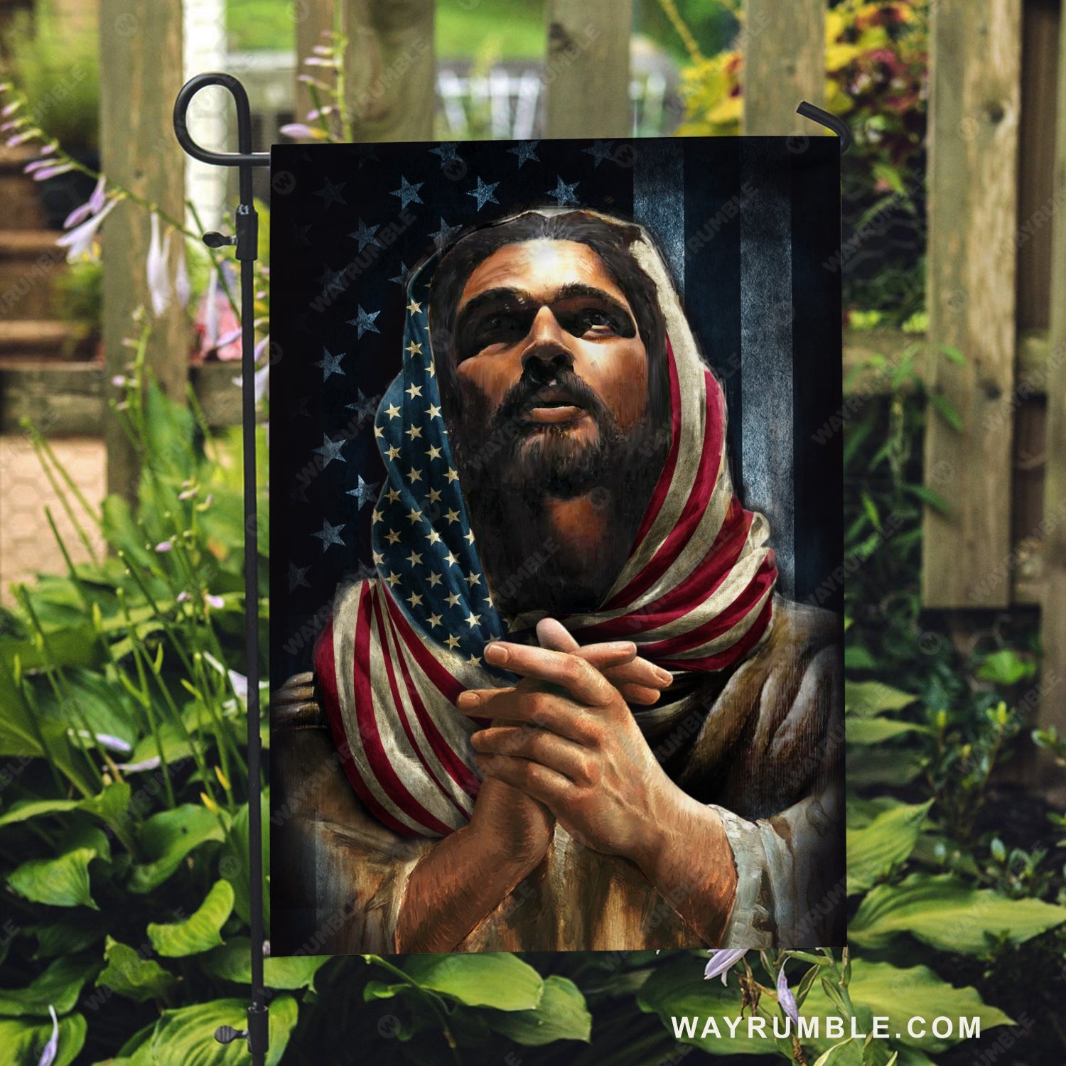 Us flag artwork, Pray for healing, The life of Jesus - Jesus Flag