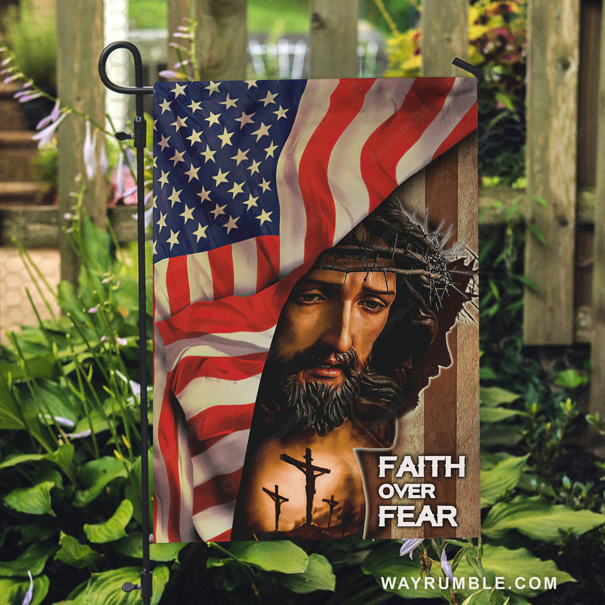 Face of Jesus, Jesus drawing, Amazing US flag, Faith over fear - Jesus Flag