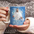 Jesus drawing, Blue sky, White dove symbol, Jesus is my savior - Jesus AOP Mug