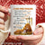 Big lion, Wooden cross, Lamb drawing, I can only imagine - Jesus White Mug