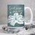 White lily flowers, God says you are - Jesus, Flower painting, AOP Mug