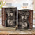 Jesus painting, Leather pattern, Faith over fear - Jesus AOP Mug