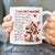 Cardinal, Daisy flower, Poppy flower vase, I can only imagine - Jesus White Mug