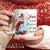 Snowman drawing, Cardinal bird, Christmas gift, Jesus is the reason for the season - Jesus, Christmas White Mug