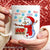 Christmas, Cute snowman, God says you are - Jesus White Mug