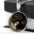 Jesus painting, Jesus is our savior - Jesus Circle Necklace