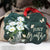 Flower vase, Still life art, Just breath - Jesus Aluminum Ornament