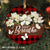 Jesus - Jasmine Flower - Just Breath - Circle Ceramic Ornament
