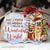 German shepherd dogs, Christmas gift, What a wonderful world - Jesus Aluminum Ornament