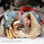 German shepherd dog, God in Christmas night - Jesus Aluminum Ornament