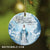 Jesus - Maria in the beautiful sky - With God all things are possible - Heart Ceramic Ornament