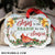 Red cardinal, Wooden wreath, Jesus is the reason for the season - Jesus Aluminum Ornament